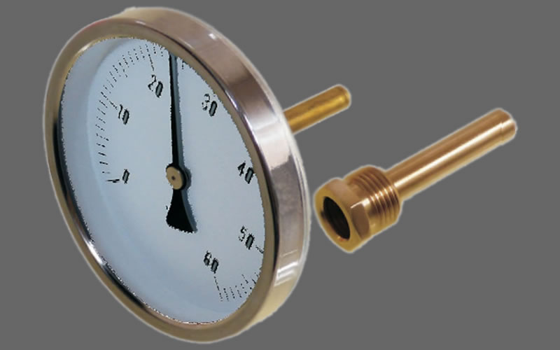 Bimetal Thermometer Temperature Industrial Gauge